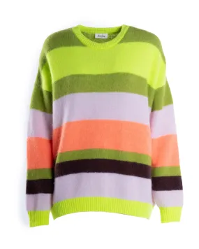 Alpaca Striped Vintage Sweater