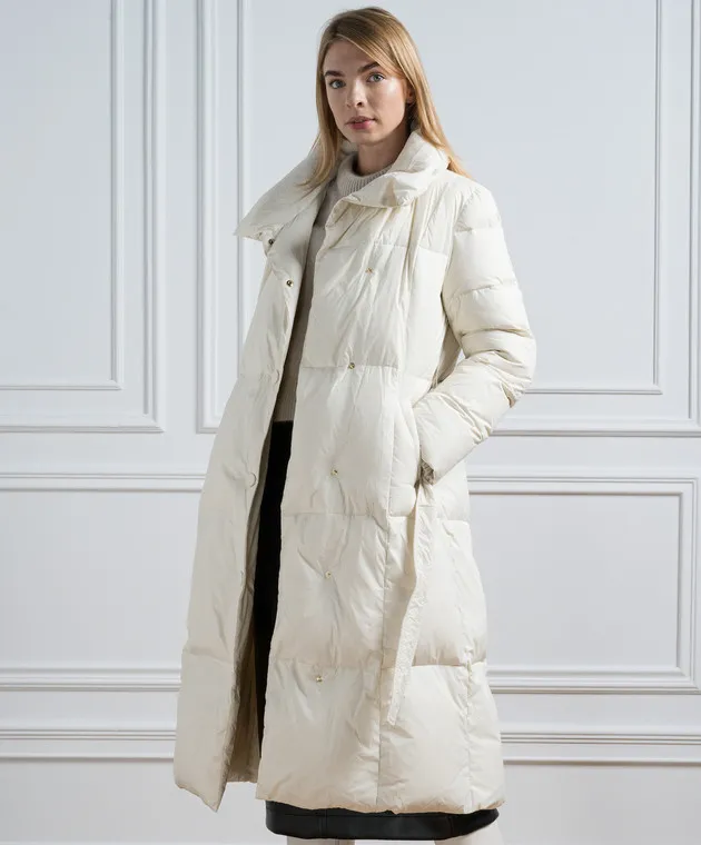 Florence White Down Jacket BE2379SNOWY