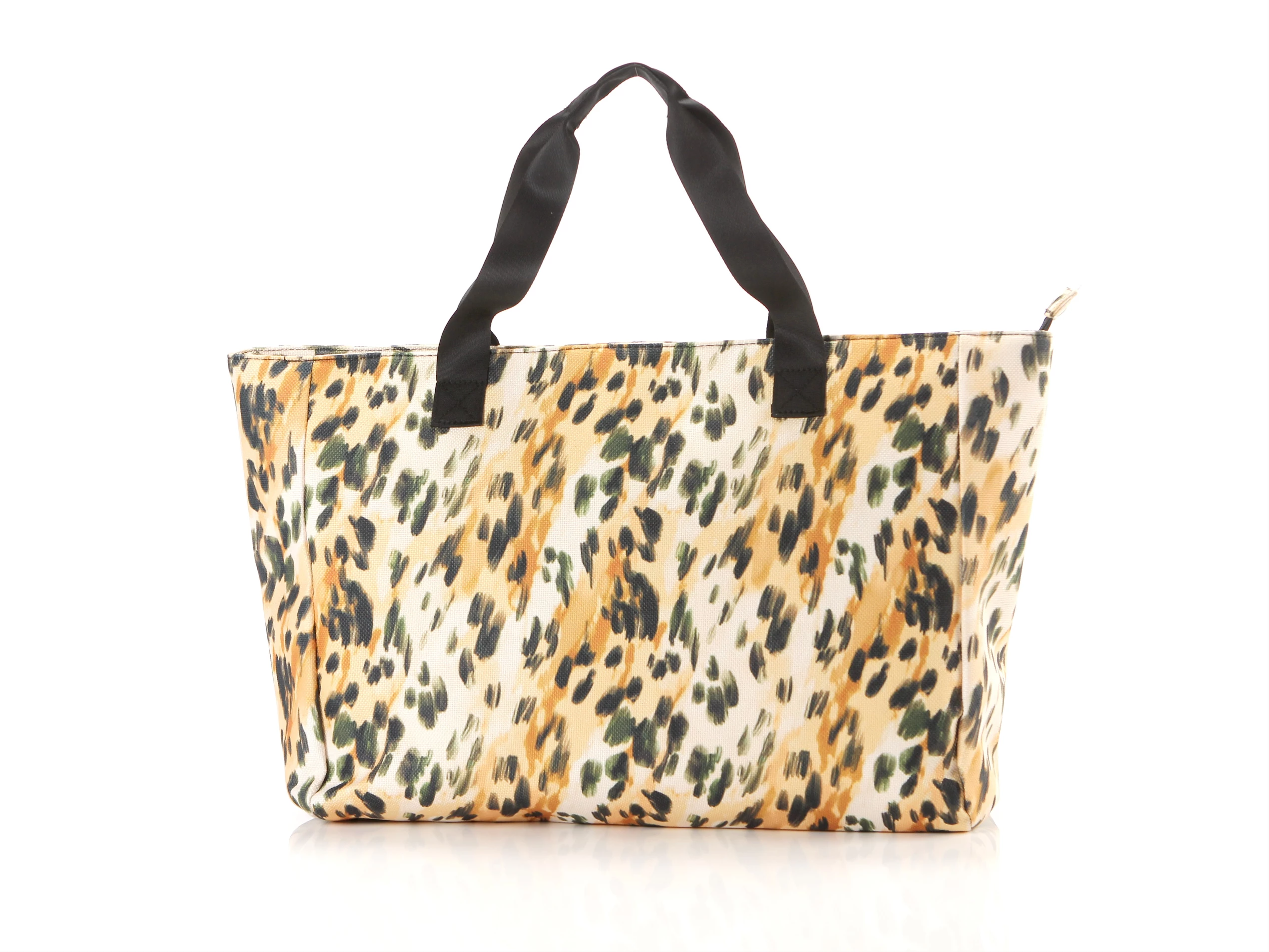 Leopard Fuchsia Fluorescent Sea Bag