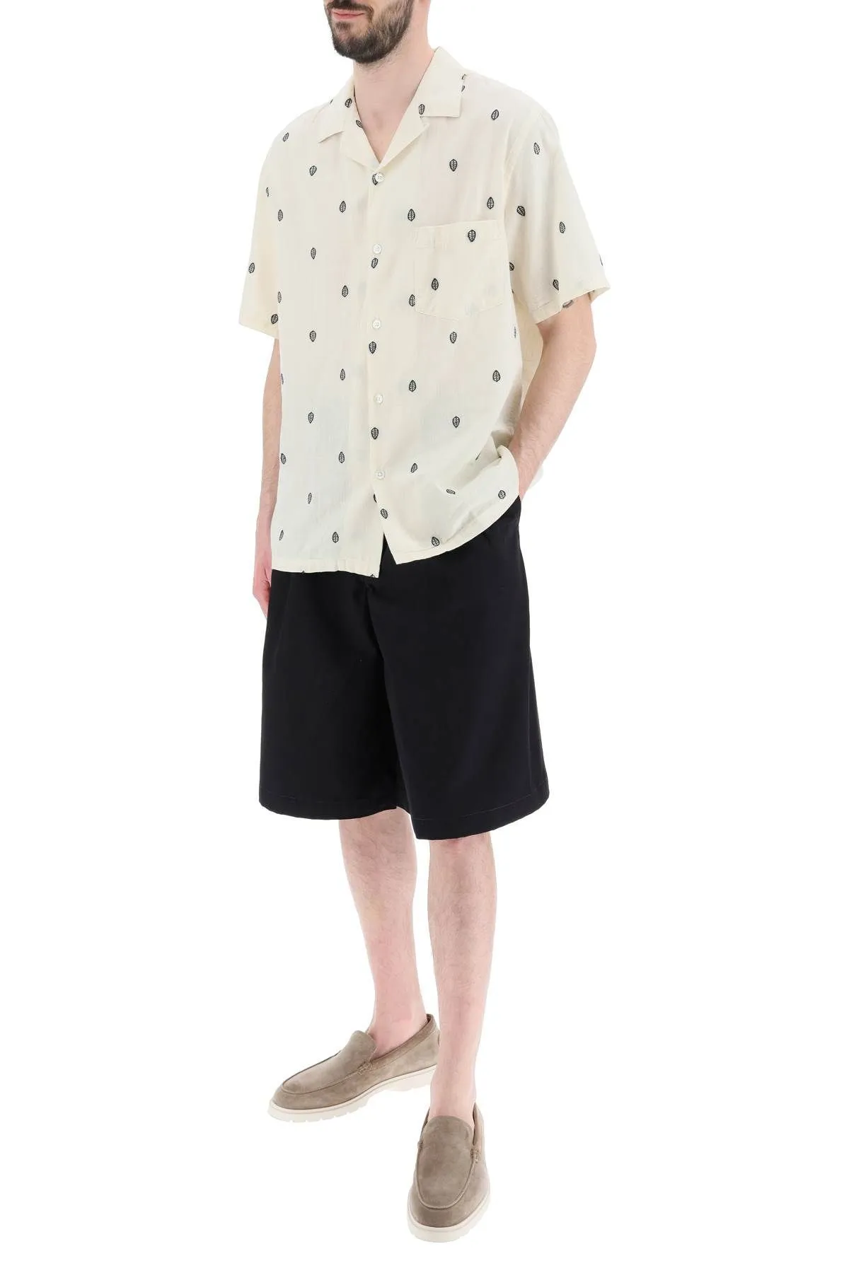 Leaf Pattern Shirt