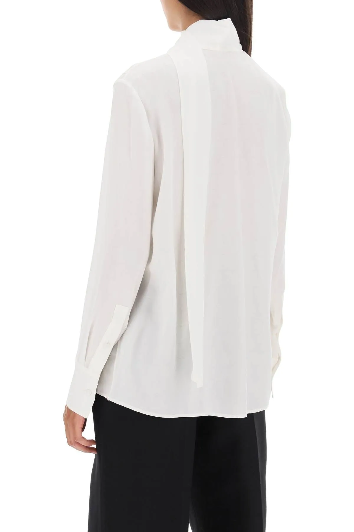 Iconographic Silk Jacquard Shirt
