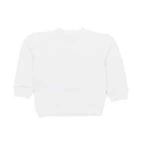 White Teddy Bear Baby Sweatshirt