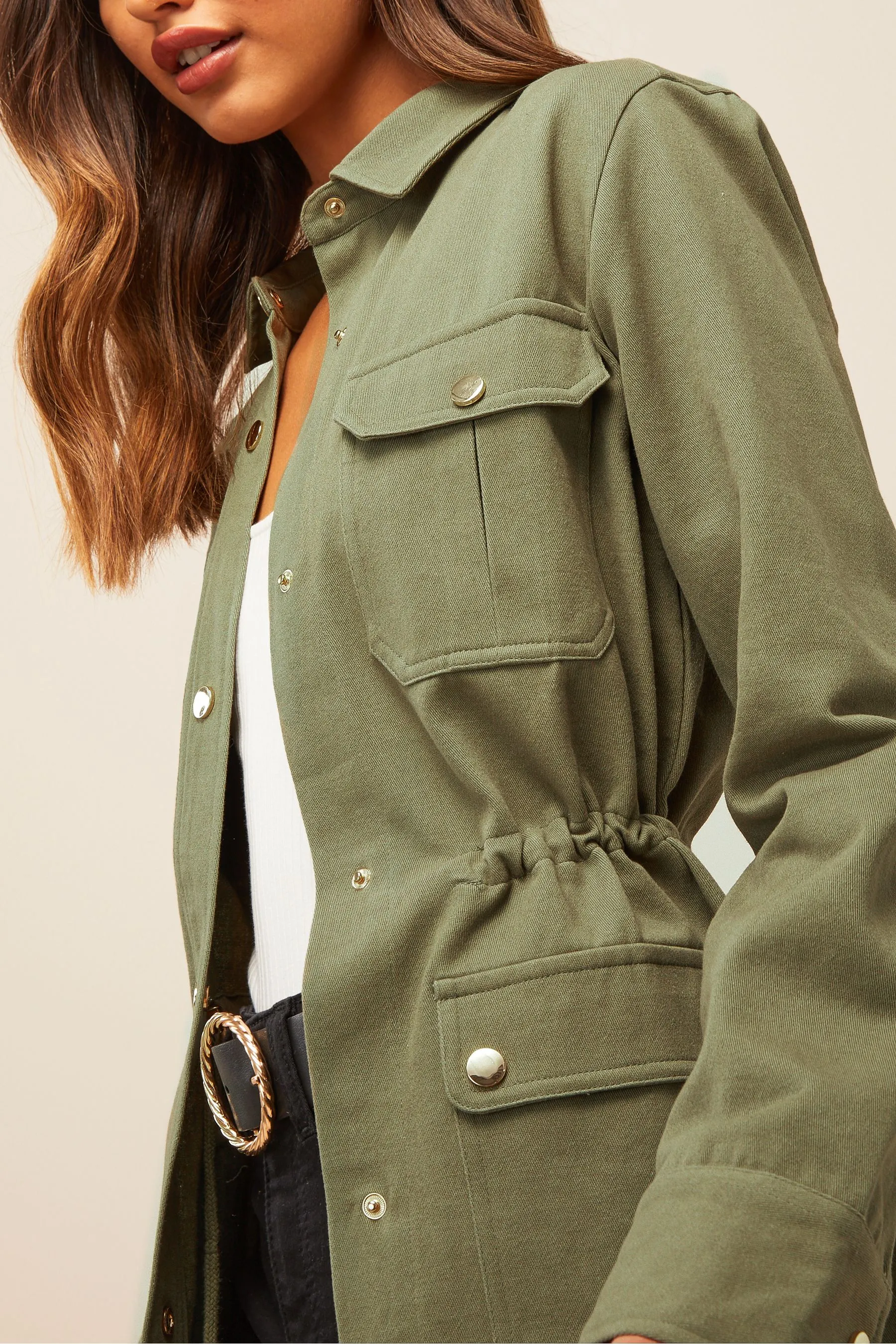 Friends Like These Jacket with Multiple Pockets