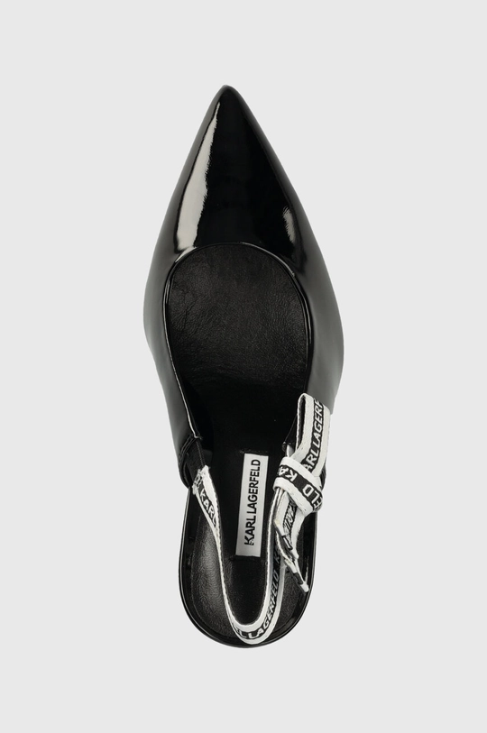 Karl Lagerfeld leather heels SARABANDE