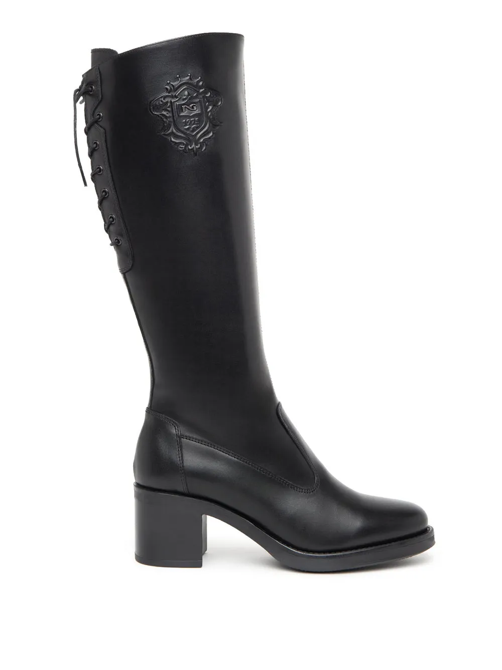 NERO GIARDINI Women's High Heel Boots - Black model I411810D
