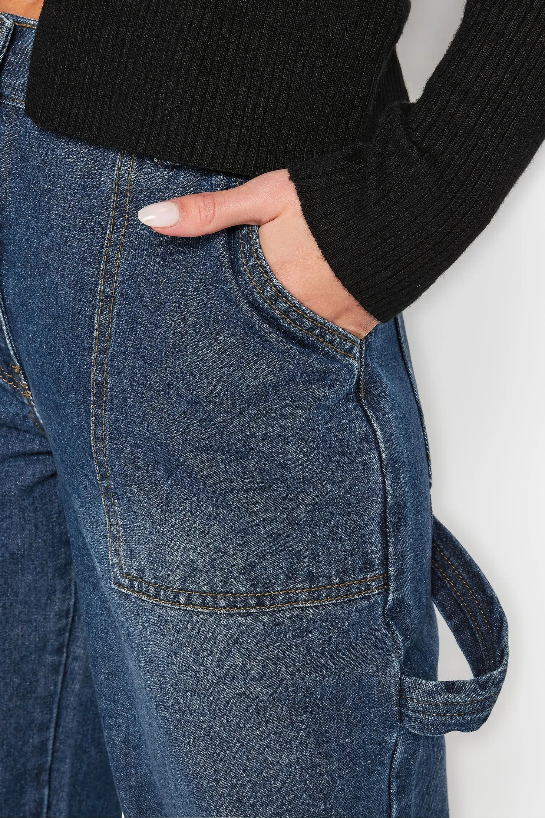 PixieGirl Petite Denim Carpenter Jeans