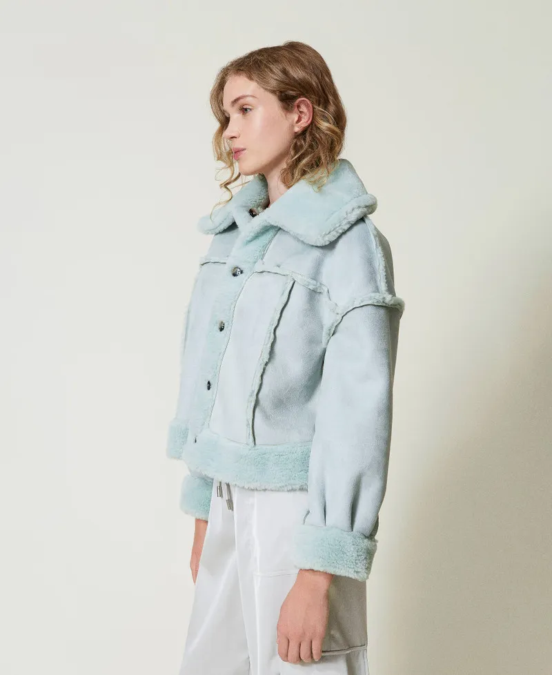 Reversible Faux Fur Jacket