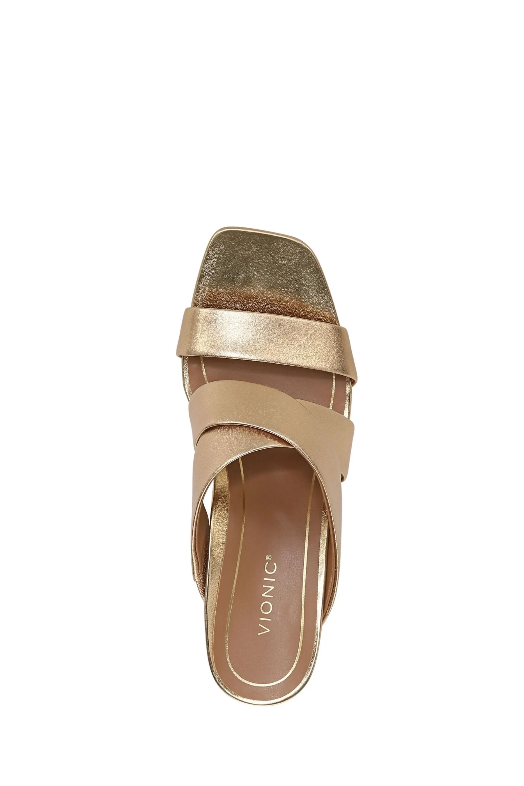 Vionic merlot wide fit high heel sandals